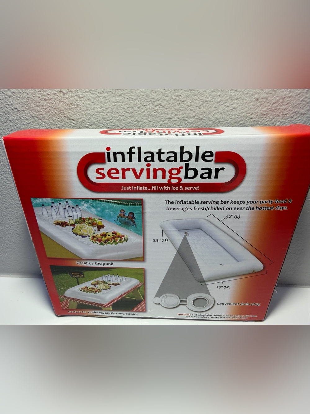 Inflatable Serving Bar - Picture 2 of 6